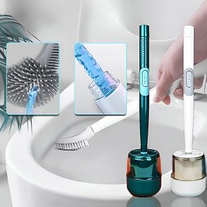 WC četka + dozator za čišćenje - Silikon, 360° | FLUSHBRUSH