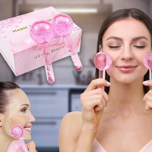 Ledene kuglice za masažu lica (2 kom) | GLACIE