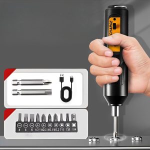 Mini električni odvijač - 12 nastavaka, 1 h USB punjenje | SCREWZI