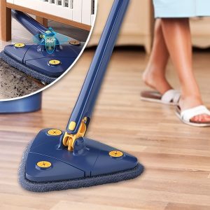 Trokutasti mop - 360° glava, 121 cm ručka, mokro i suho | ANGLEMOP