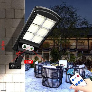 Solarno senzorsko svjetlo - 48 LED, IP65, 3 načina, daljinski upravljač | SENSLED