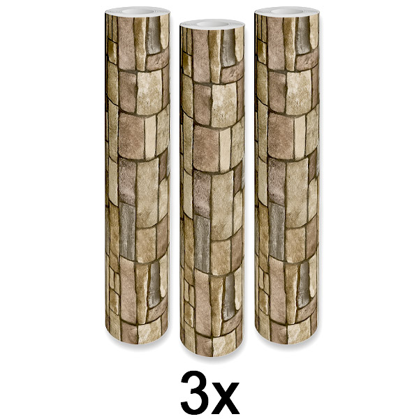 3x Stilizirana 3D Tapeta – Jednostavna Transformacija Zidova | WALLCORWRAP