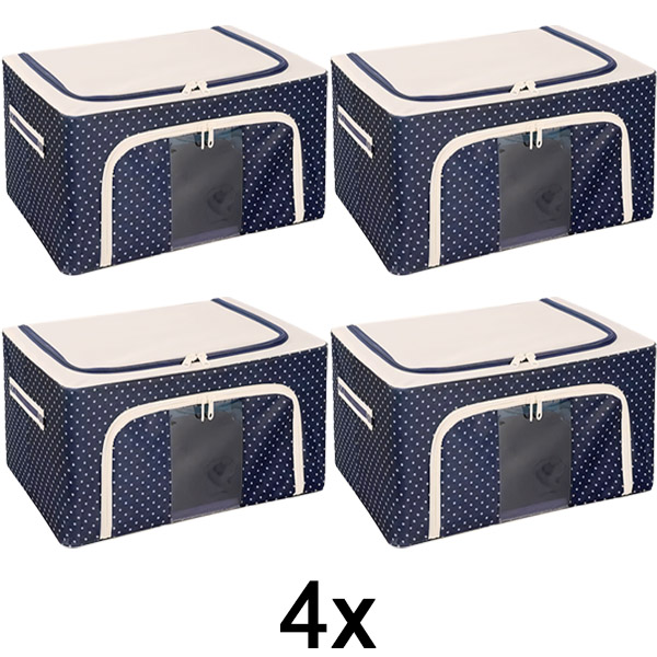 4x Kutija za odlaganje u ormaru | STACKBOX
