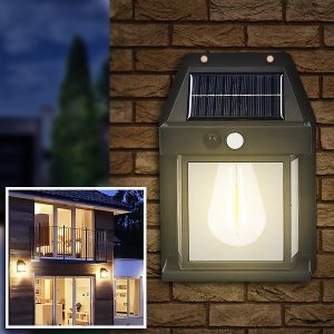 Solna vanjska svjetiljka - nije potrebno ožičenje | FLUXLAMP