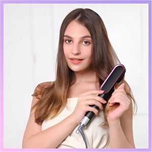 Keramičko glačalo i češalj za kosu | LISSEYA