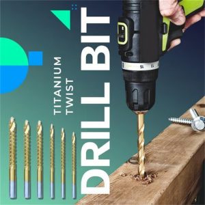 Set spiralnih svrdla (6 kom) | TWISTBIT