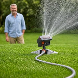 Oscilirajuća podesiva vrtna prskalica – pokriva do 278 m² | WETSWEEP